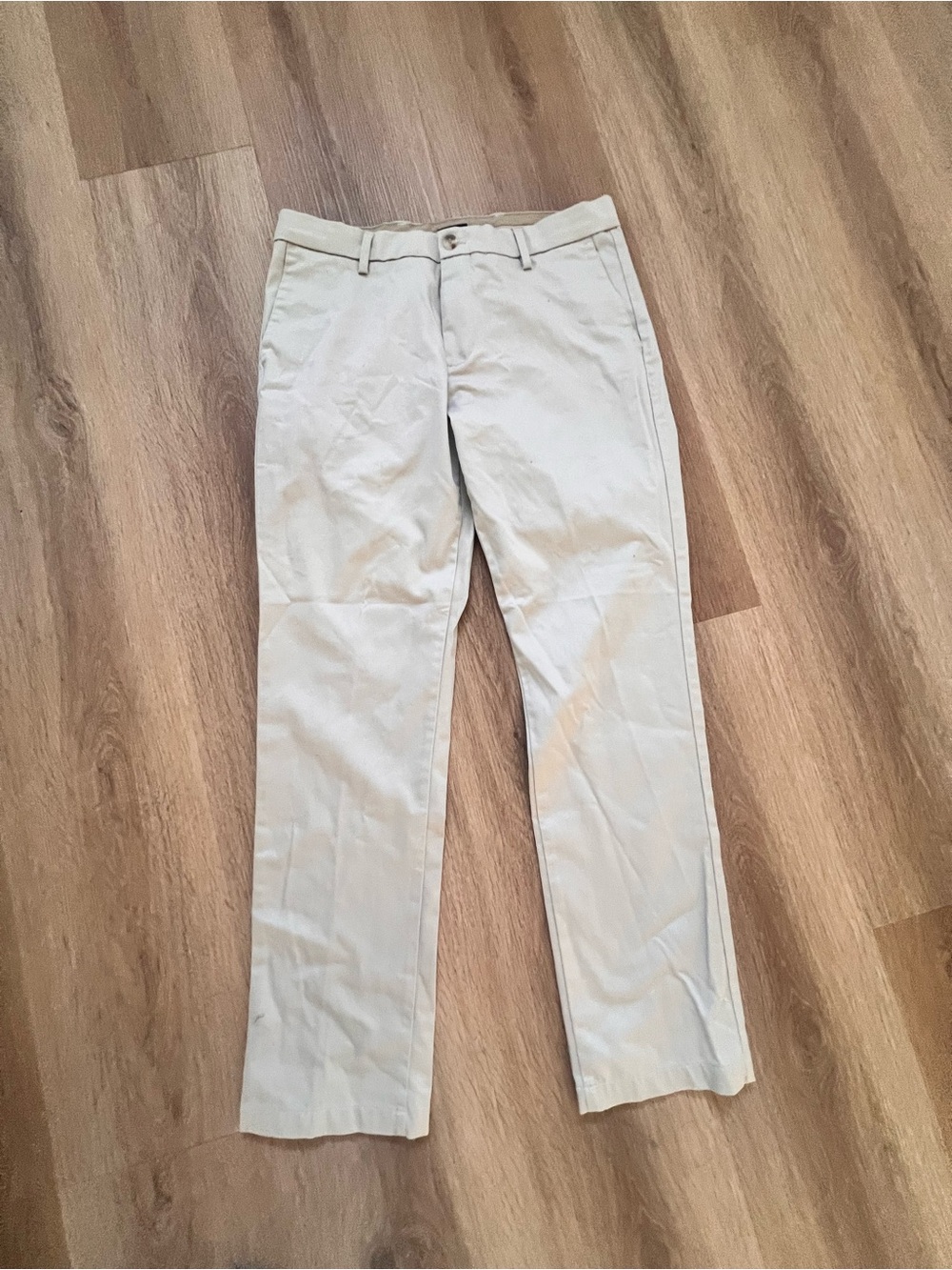 Dockers Men's Straight Fit Chinos - Light Cream